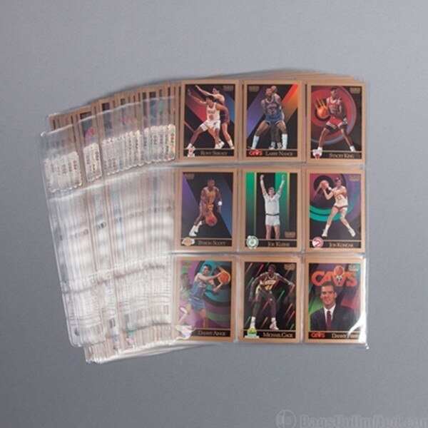 3 Ring BINDER PAGES for Trading Car